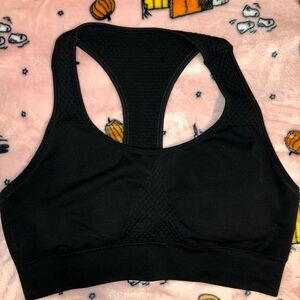 Alphalete Black Impact Bra